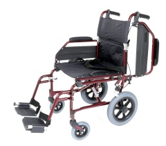 Esteem Lightweight Alloy Transit Wheelchairs with Brakes